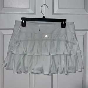Lululemon Size 8 White Tennis Skirt